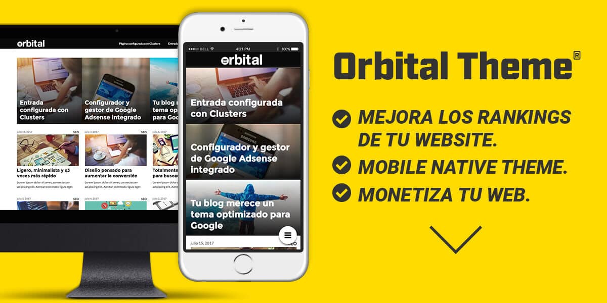Orbital Theme | La Mejor Plantilla SEO para WordPress